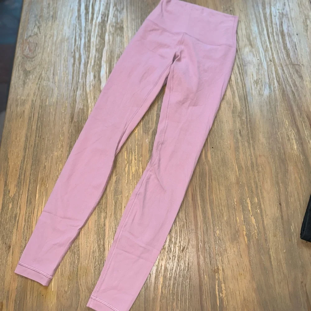 lululemon athletica Mauve Pink Leggings size 2